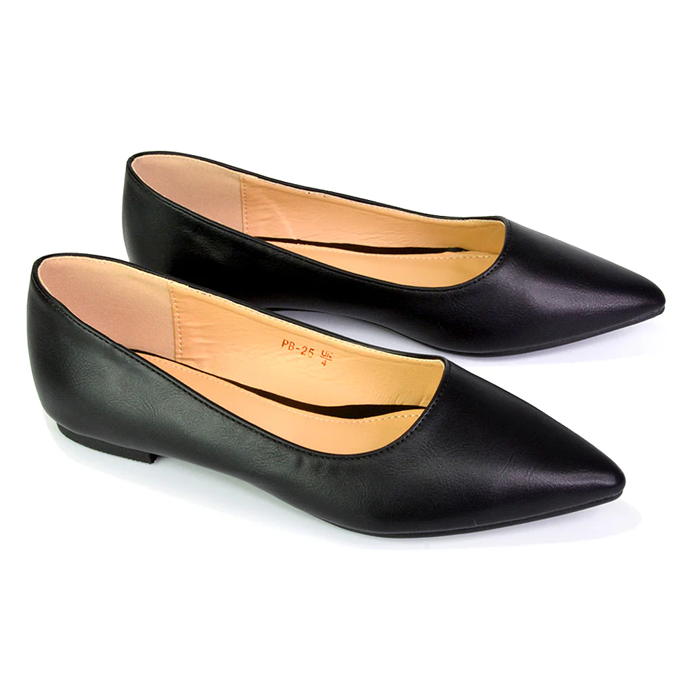 Bubbles Bridal Flats Pointed Toe Wedding Slip on Flat Ballerina Pump Shoes in Silver - Image 91