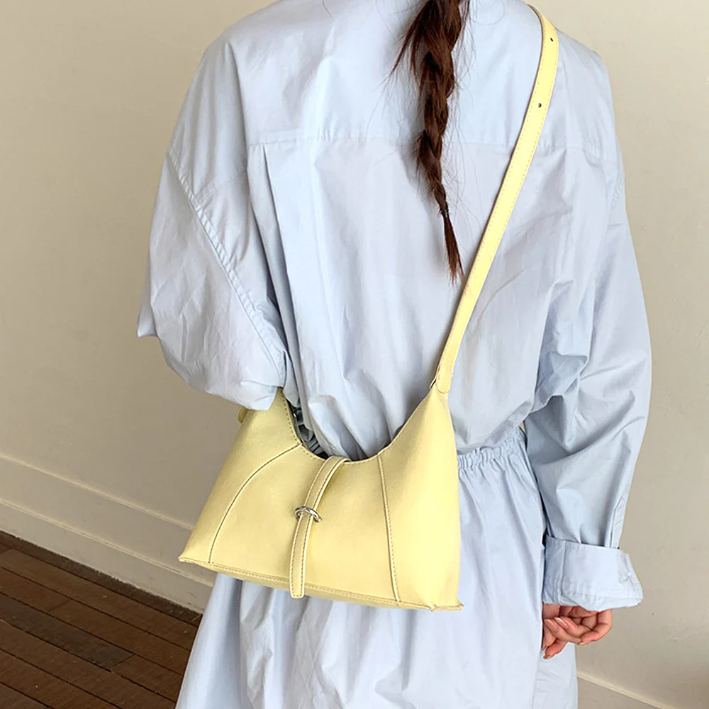 Elise Chic Structured Shoulder Bag With Top Handle in Black - Image 16