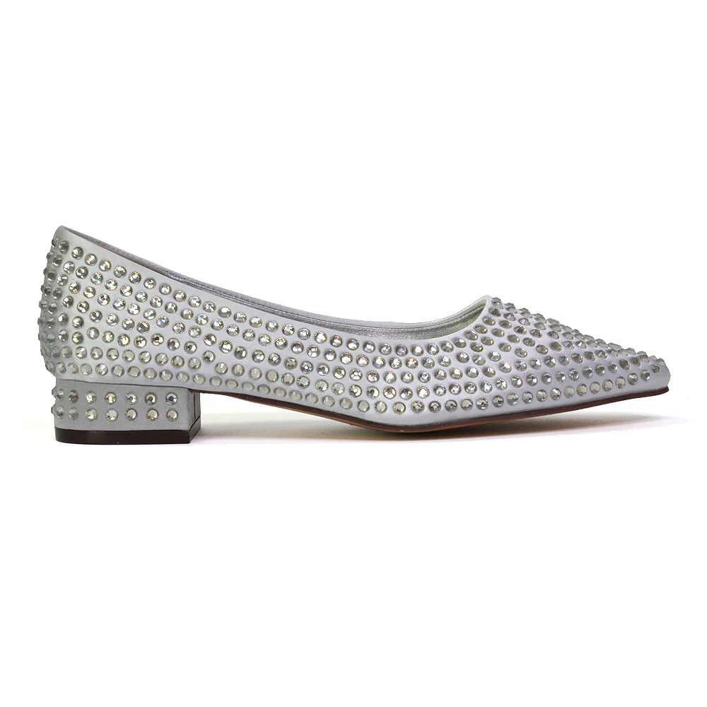 Gemini Diamante Sparkly Heels Wedding Shoes Bridal Heels in Champagne - Image 30
