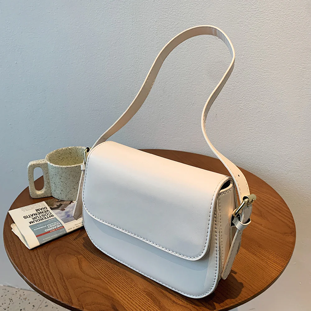 Julie Mini Crossbody Bag With Adjustable Shoulder Strap in Black - Image 10