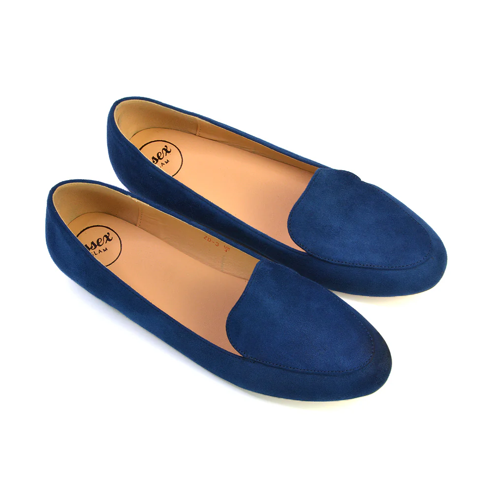 Quincy Slip On Low Heel Back to School Shoes Pumps Loafers in Tan - Image 29