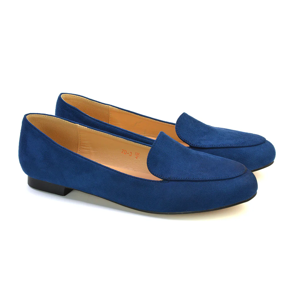 Quincy Slip On Low Heel Back to School Shoes Pumps Loafers in Tan - Image 32