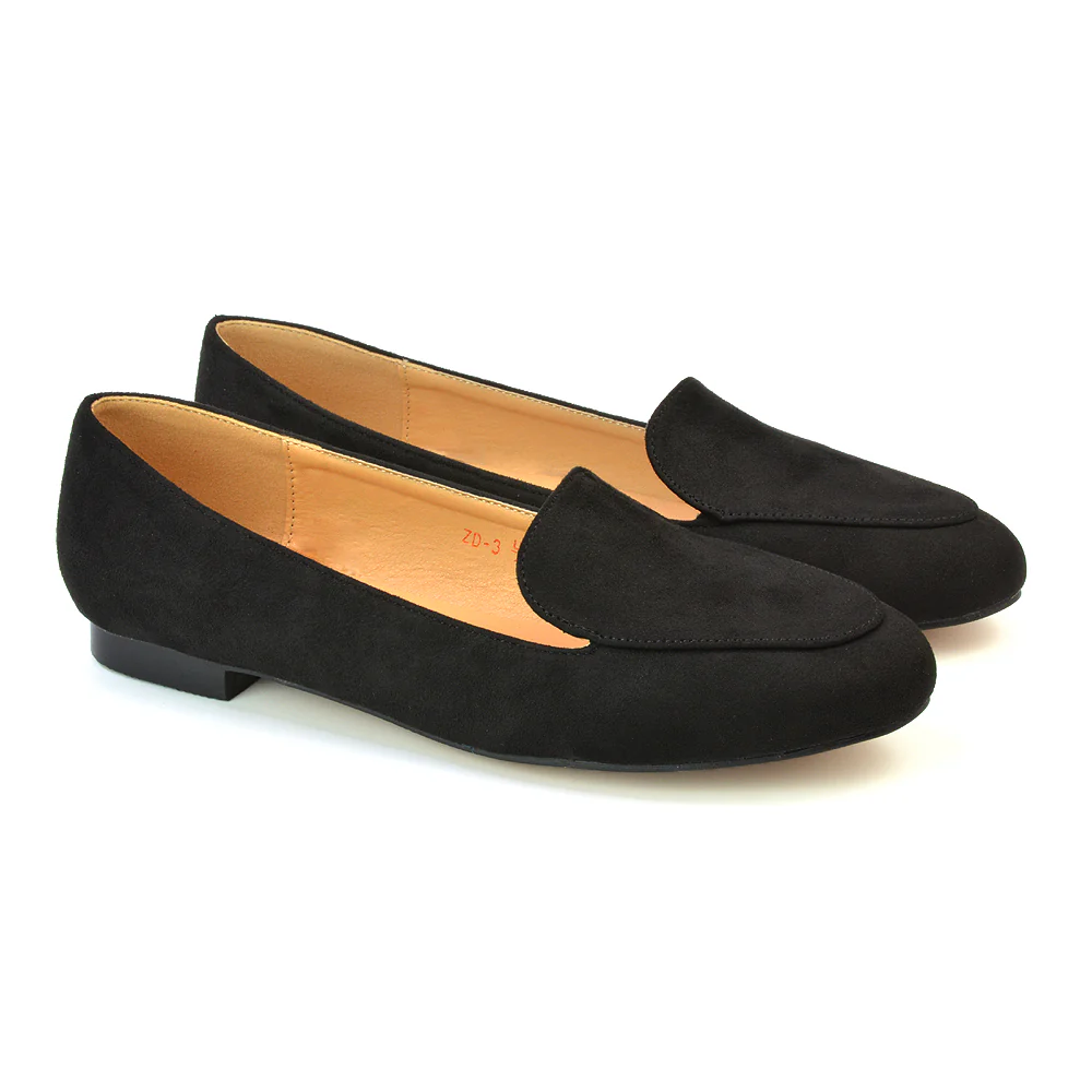 Quincy Slip On Low Heel Back to School Shoes Pumps Loafers in Tan - Image 96