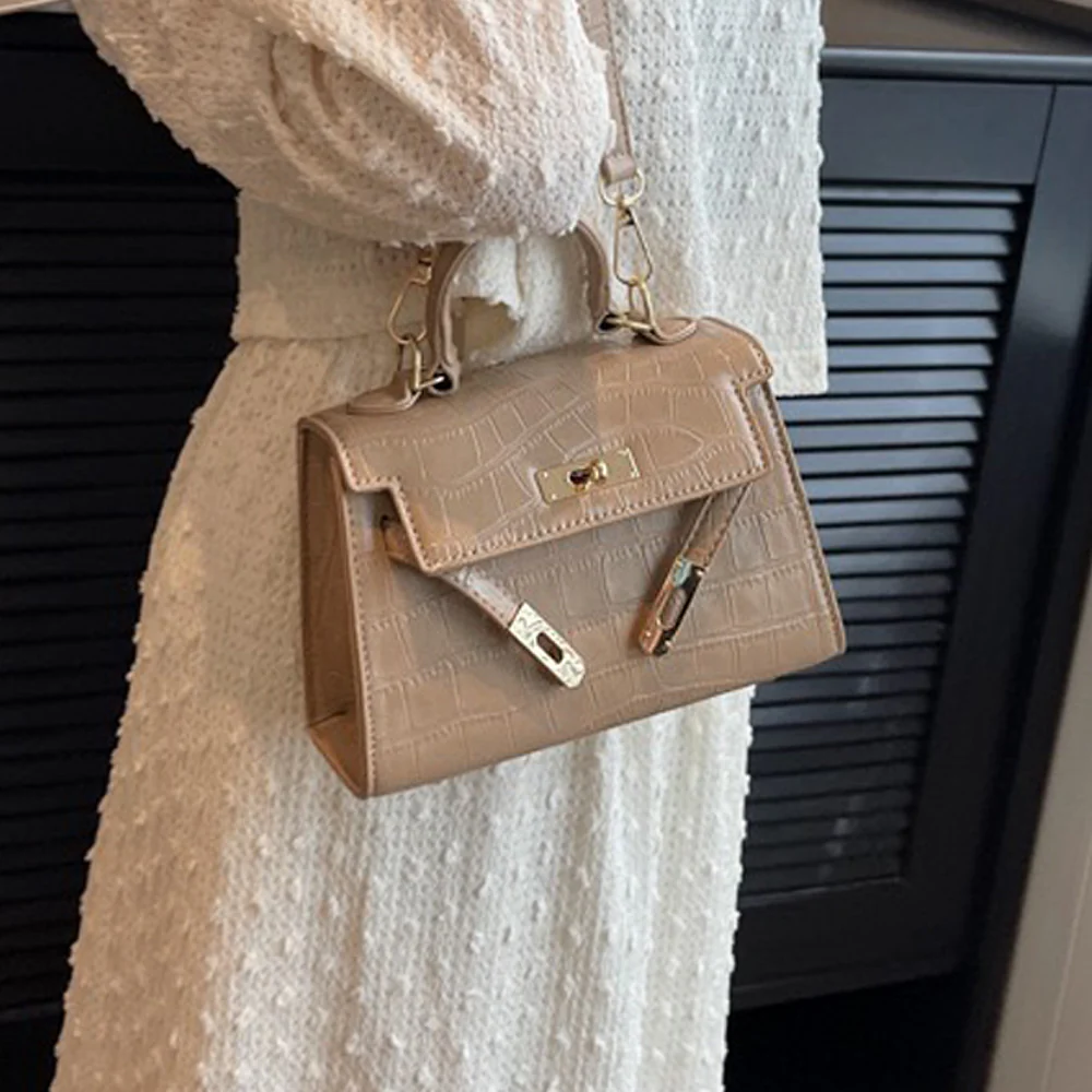 Rebecca Mini Animal Print Crossbody Shoulder Bag With Strap in White - Image 13